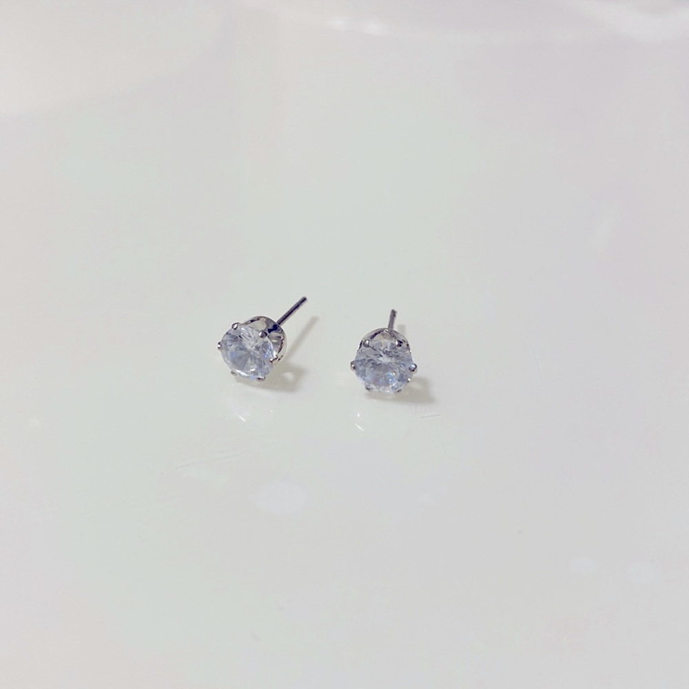 3 pair stud earrings